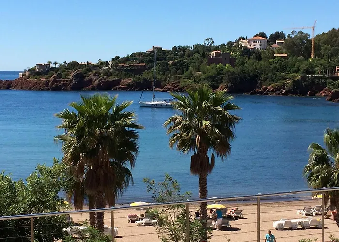 Sea View Flat 5 Minutes From The Lejlighed Théoule-sur-Mer