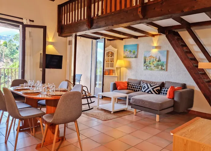 Lejlighed Sea View Flat 5 Minutes From The Théoule-sur-Mer